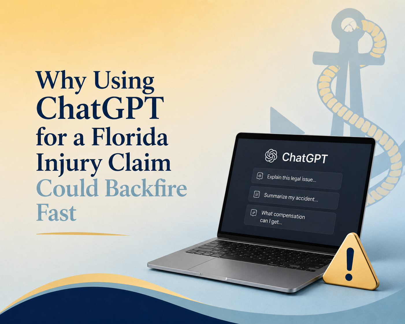 Why Using ChatGPT for a Florida Injury Claim Could Backfire Fast