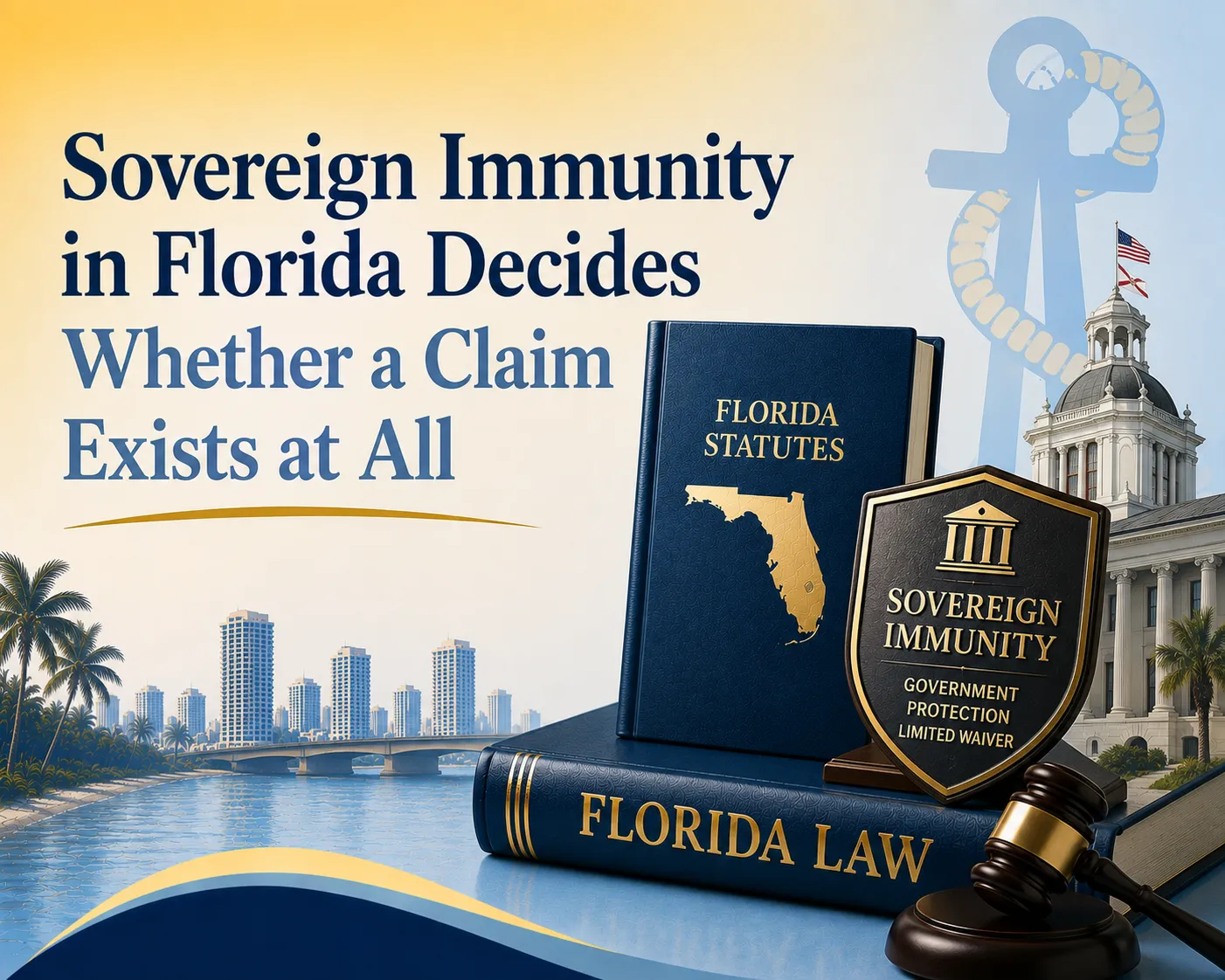 Sovereign Immunity in Florida Decides Whether a Claim Exists at All