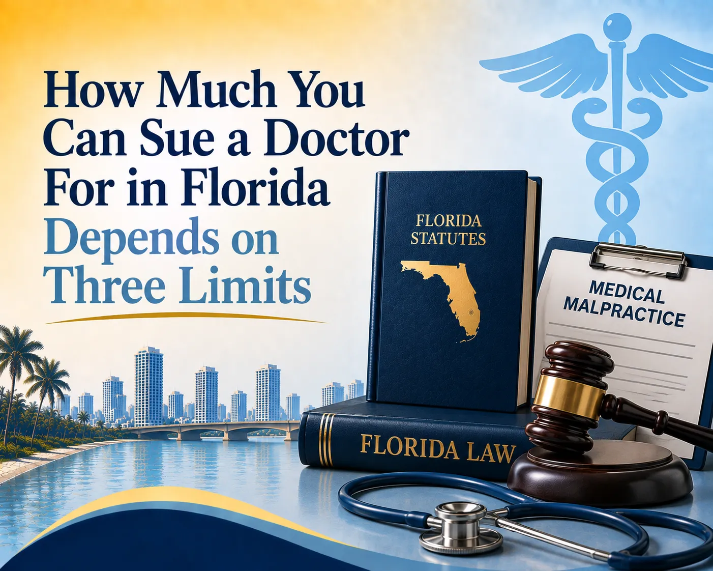 How Much You Can Sue a Doctor For in Florida Depends on Three Limits